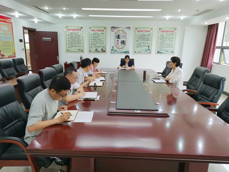 灌南县委常委,常务副县长袁丽霞调研审计工作