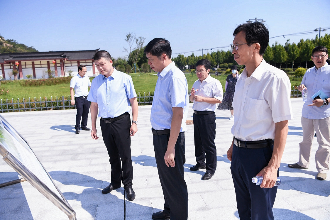 9月4日海州区委书记朱兴波率队调研“生态古城”开发建设情况.jpg
