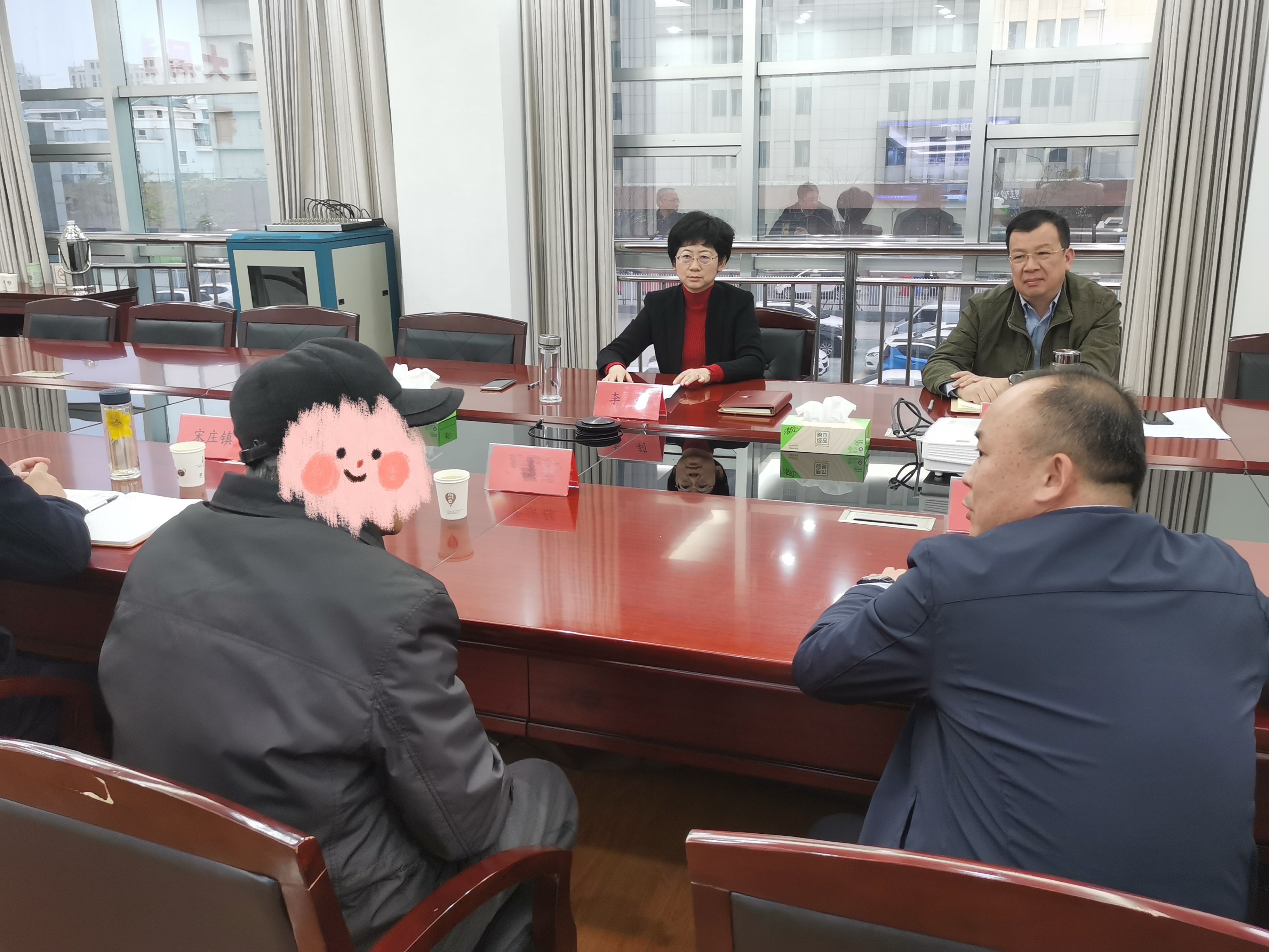 连云港市赣榆区委副书记,区政府代区长李莉接待来访群众
