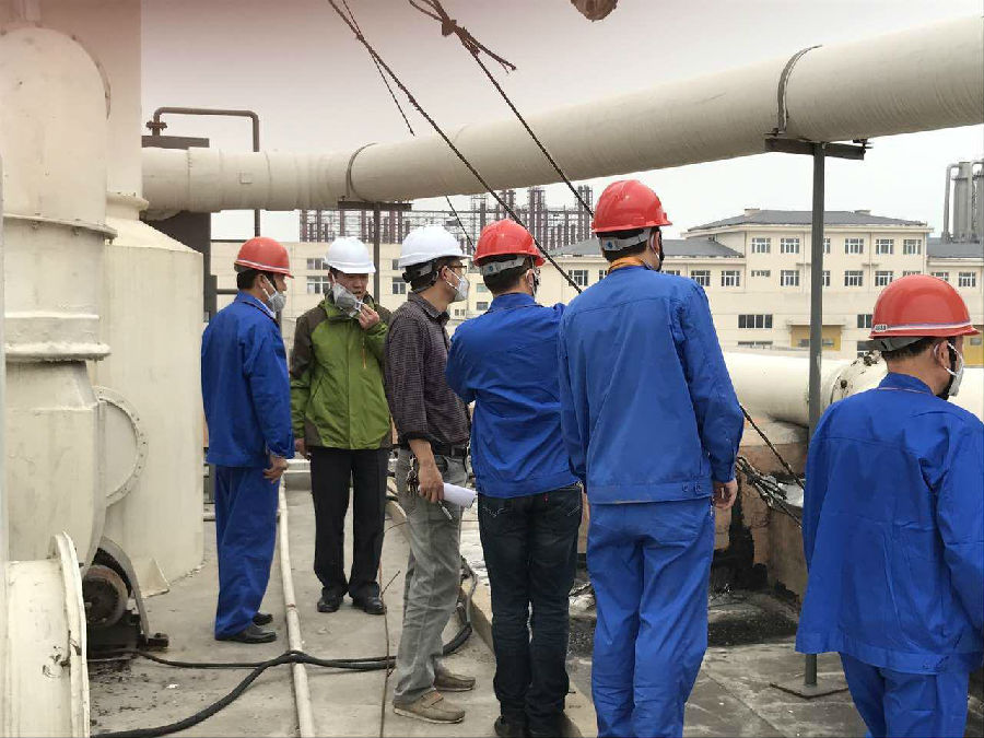 灌南:市环保局联合检查组对我县危险废物规范