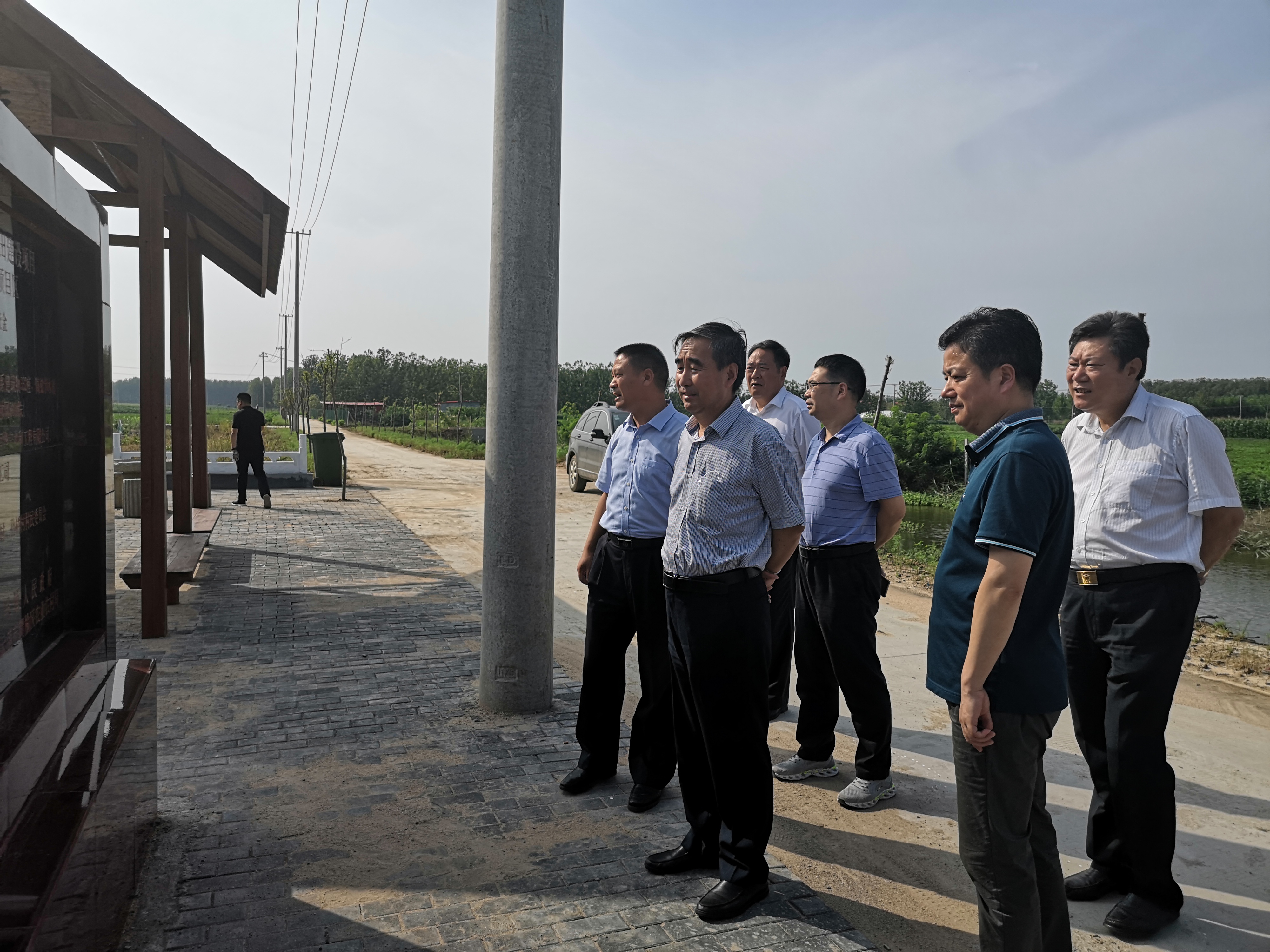 省农业农村厅领导到赣榆区考察调研高标准农田建设情况