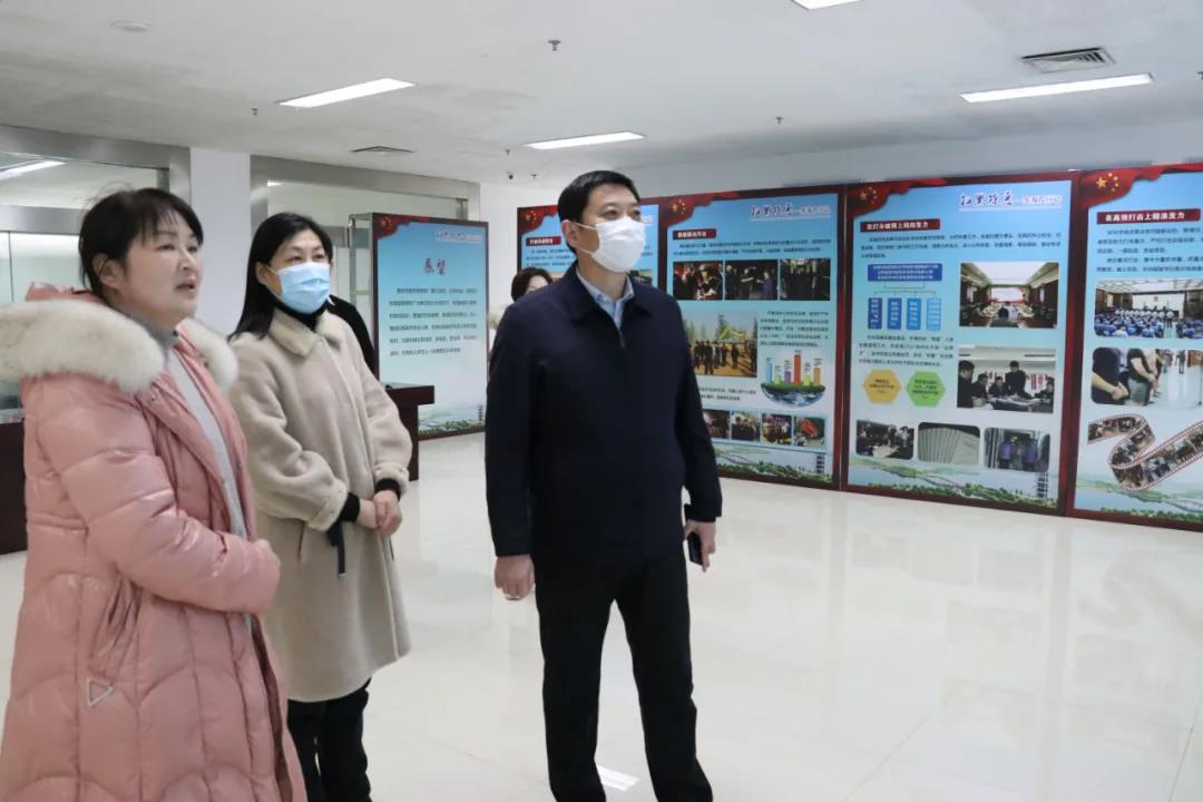 冯小宏督导网格化社会治理及扫黑除恶等工作