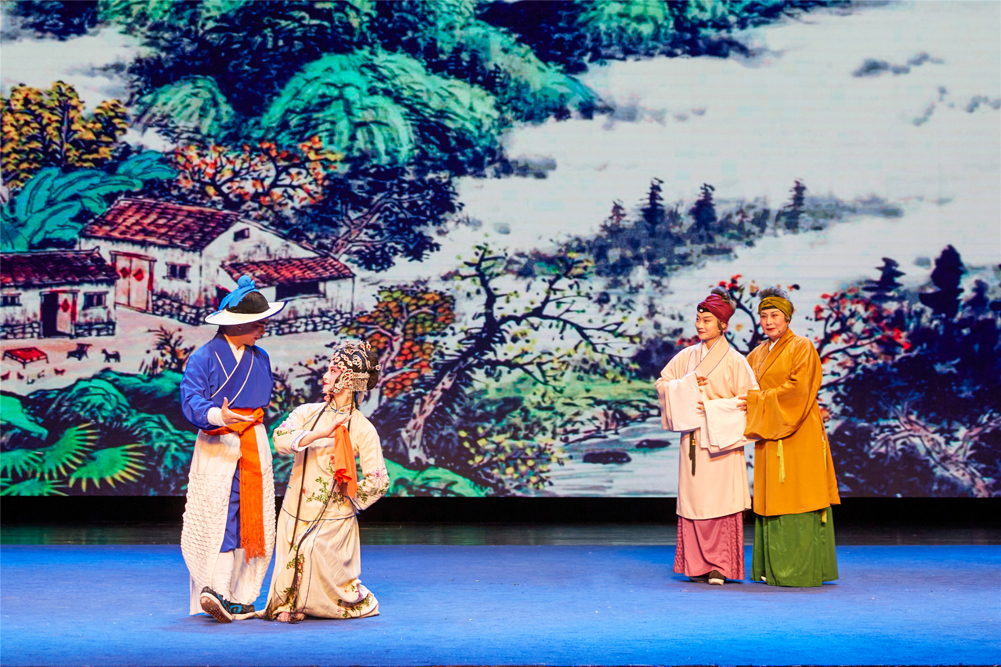 2020戏曲百戏昆山盛典完美收官海州童子戏恶媳善变惊艳登场