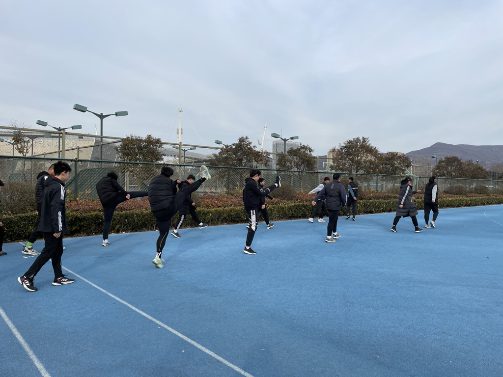 连云港市体育运动学校各训练队春节期间坚持训练