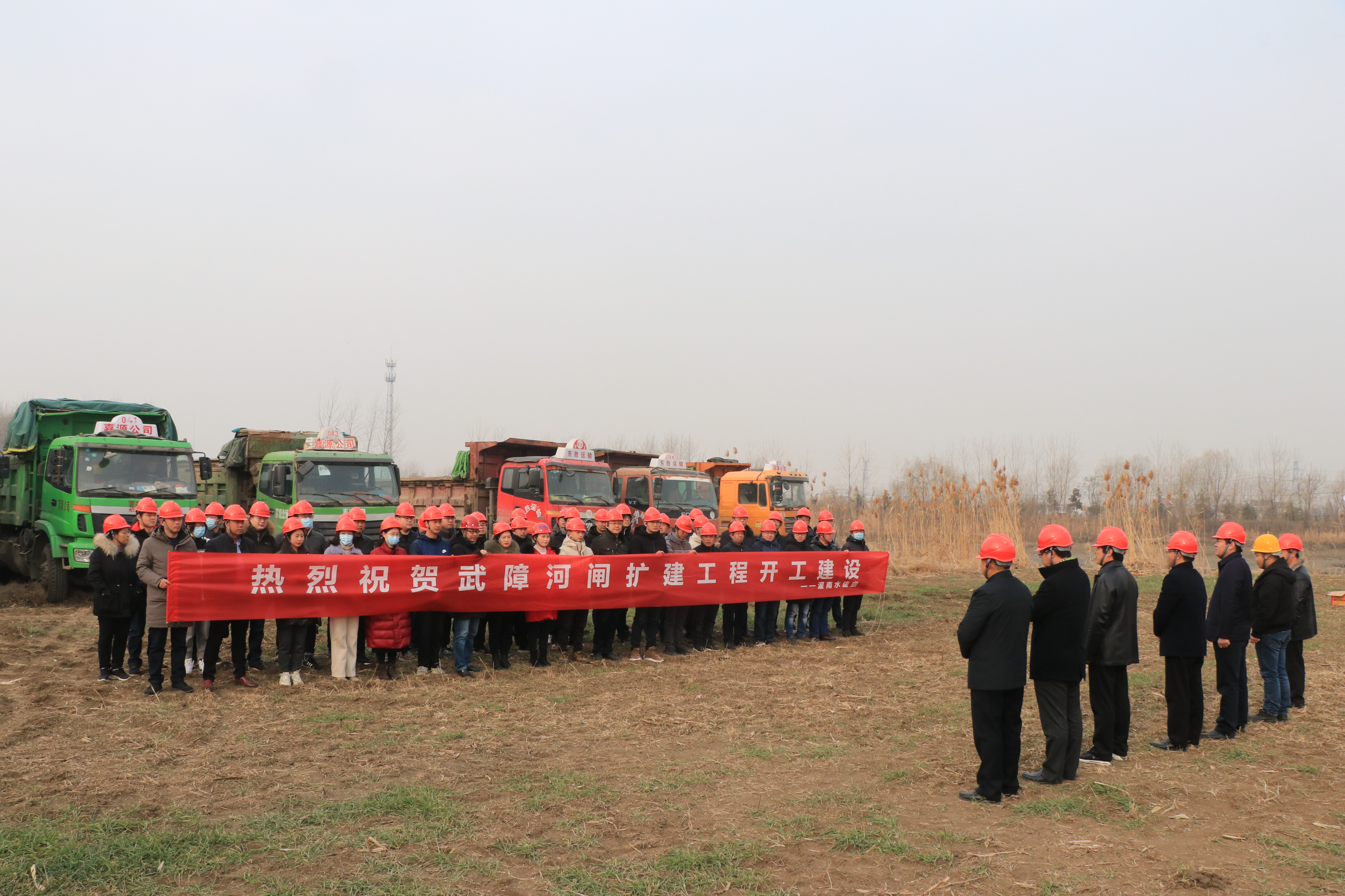 灌南武障河闸扩建工程全面开工