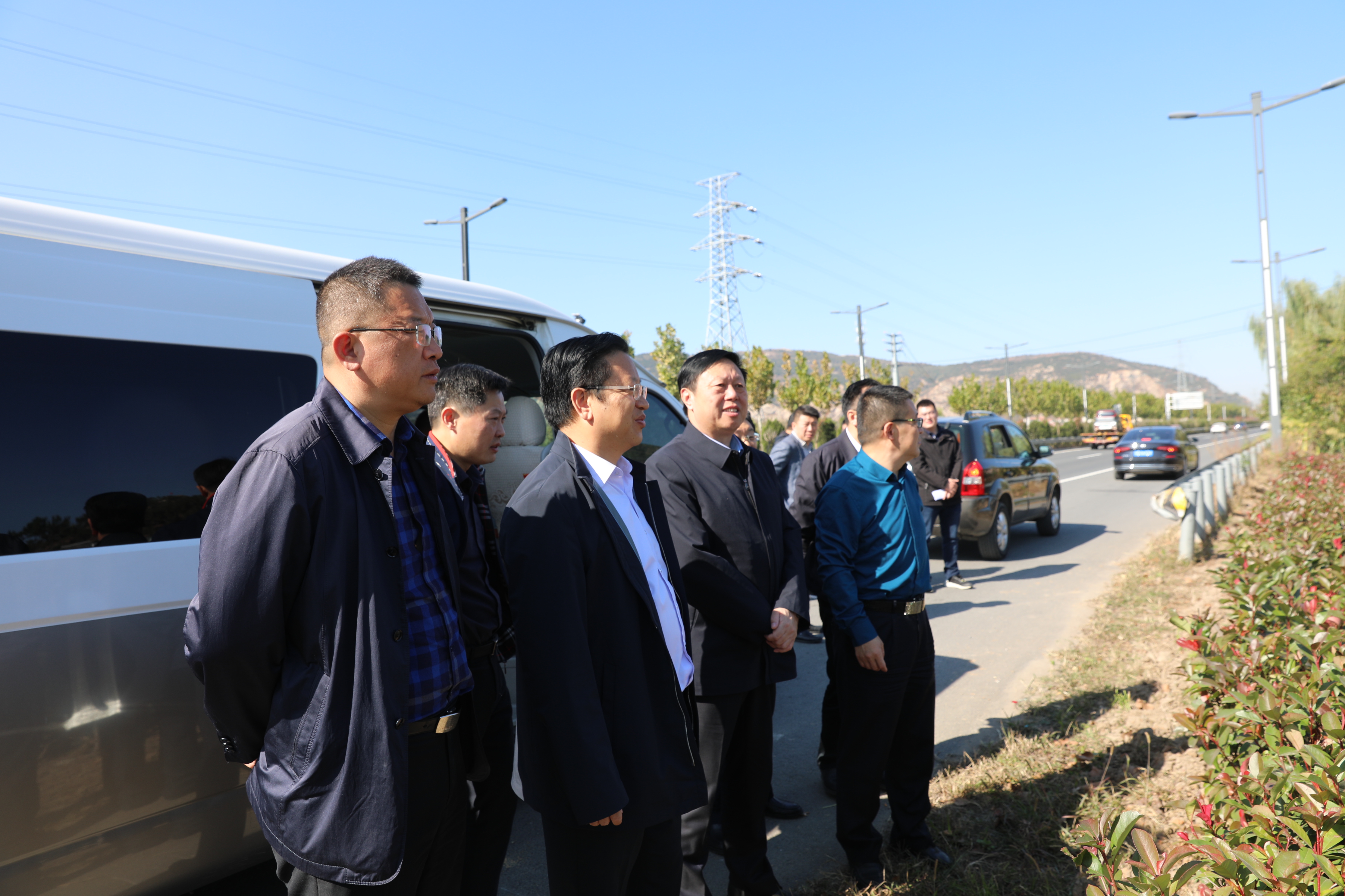 陈书军检查景区森林防火暨秋季造林工作