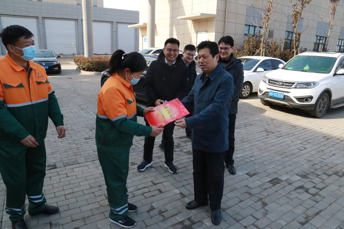 石海波开展春节走访慰问活动