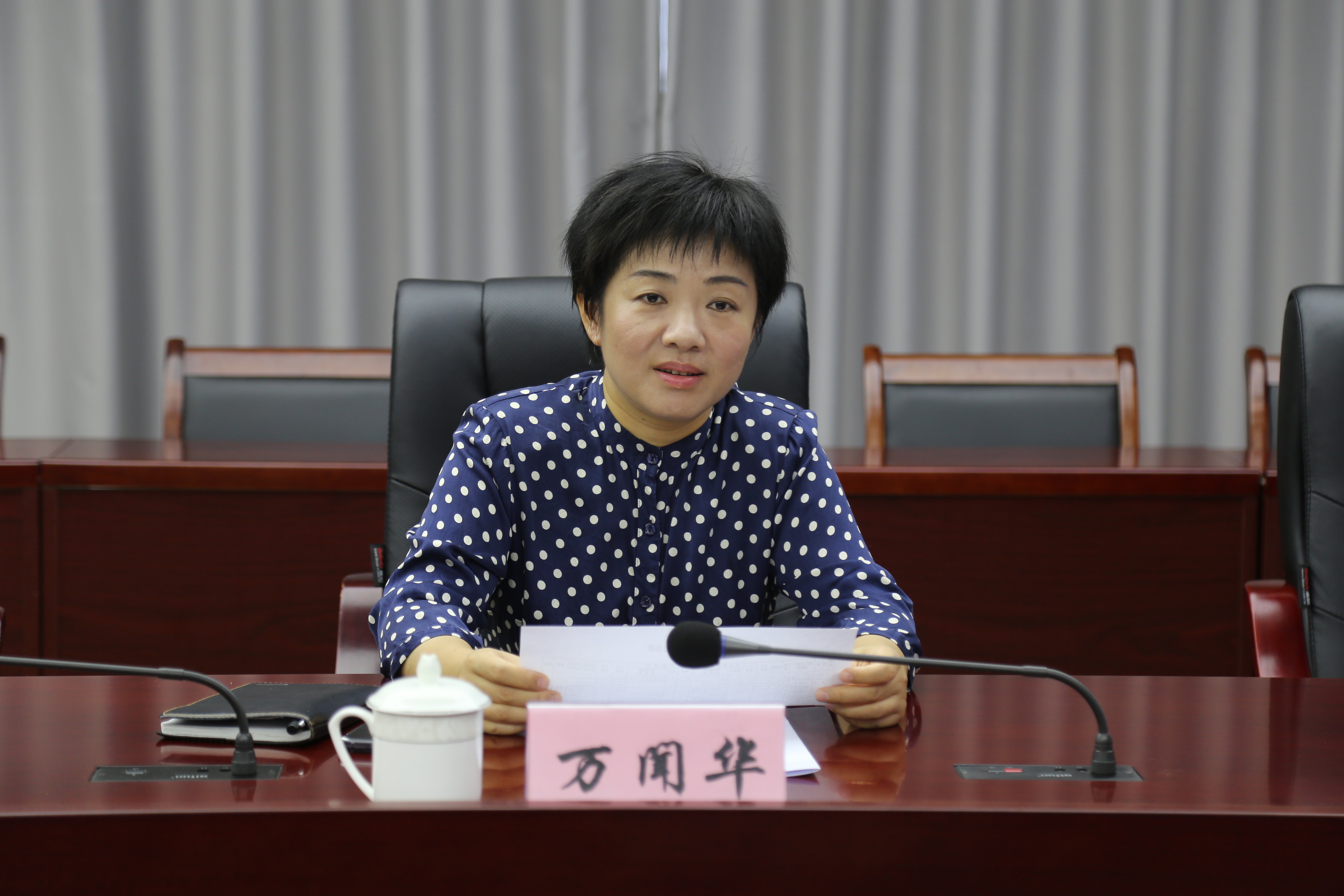 市委副书记万闻华调研指导水利工作