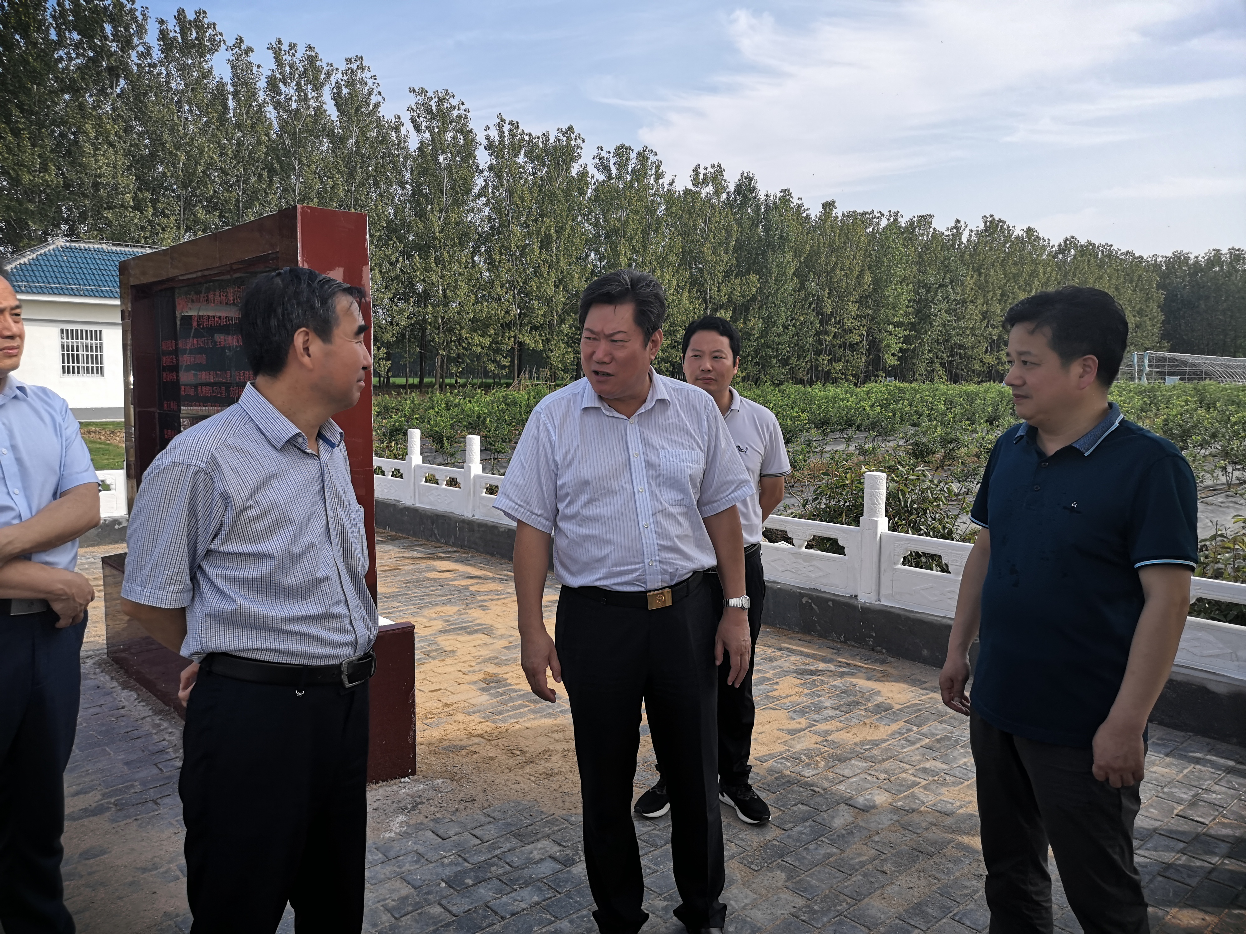 省农业农村厅领导到赣榆区考察调研高标准农田建设情况