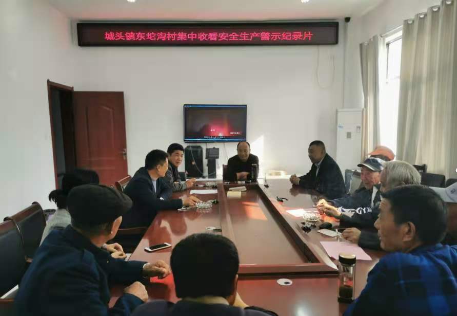 城头镇召开安全生产铸安行动冬训会