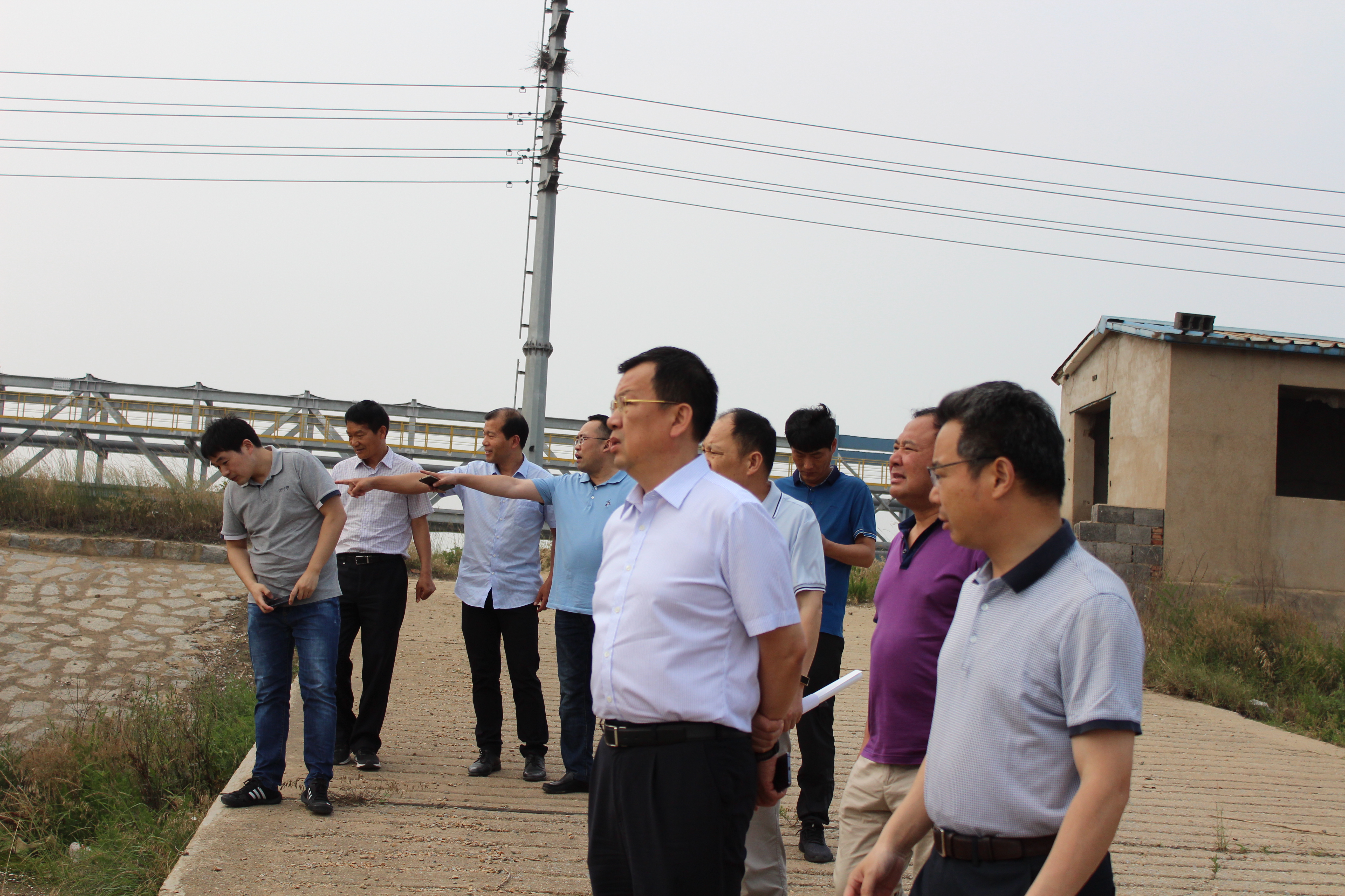 赣榆区领导专题督查防汛工作