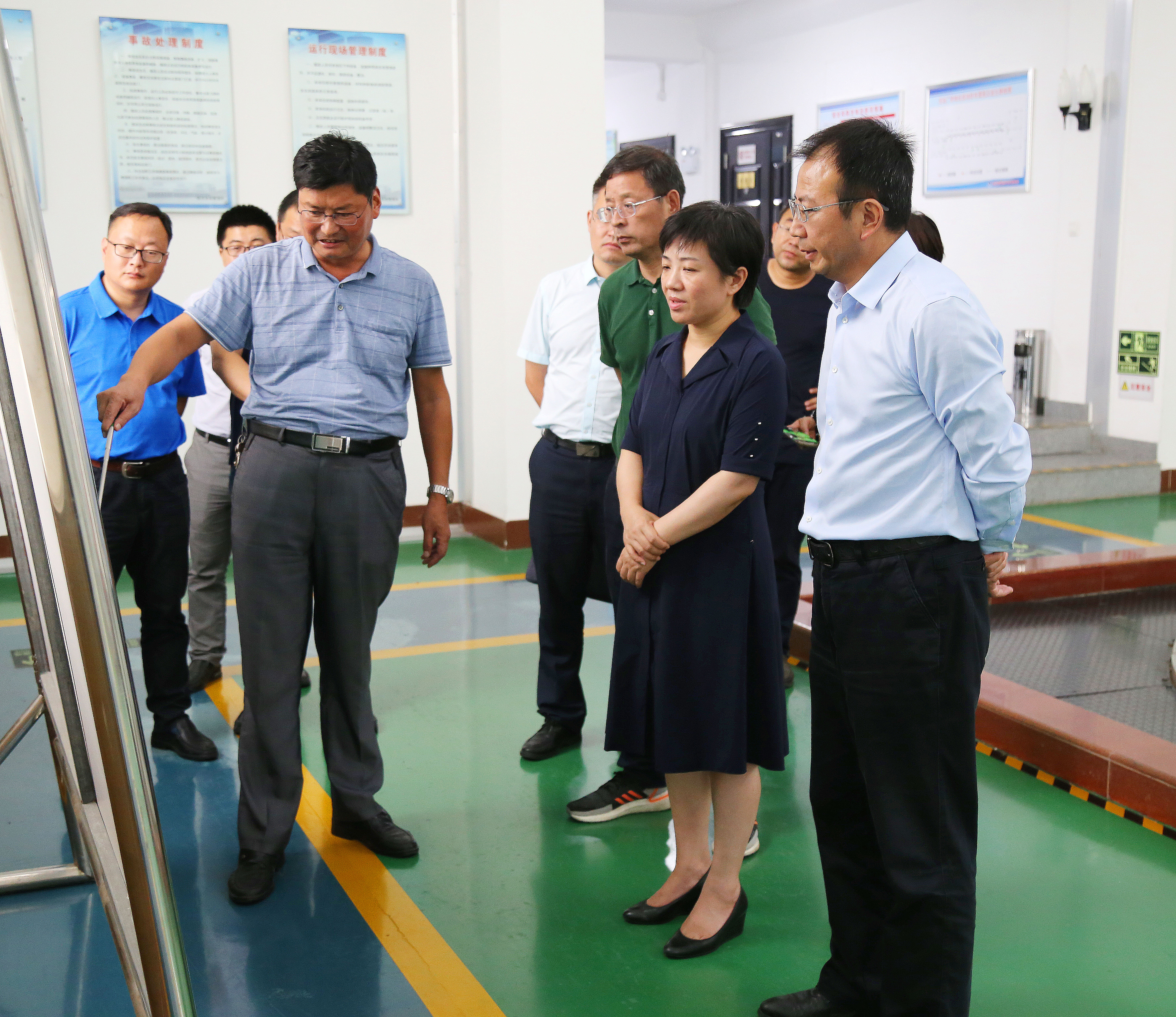 市领导万闻华赴临洪水利枢纽调研