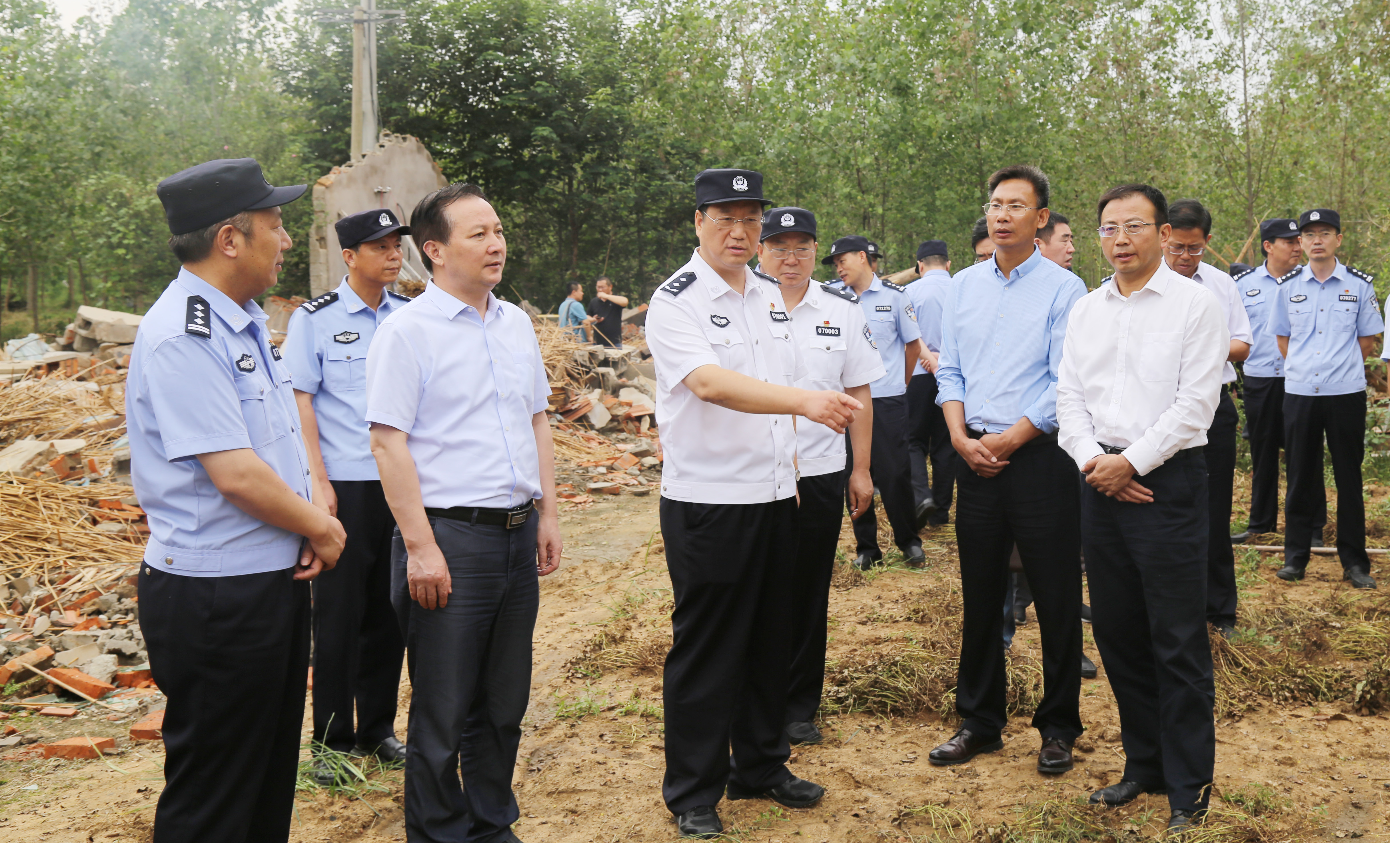市领导徐敦虎调研督导石梁河水库河长制暨综合整治工作